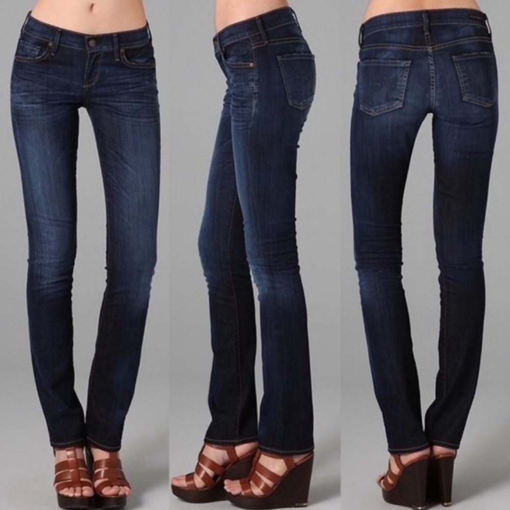 Citizens Of Humanity Ava Low Rise Straight Leg Jeans SZ 24